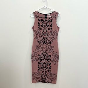 Woman’s Midi Formal Body Con Dress Size S